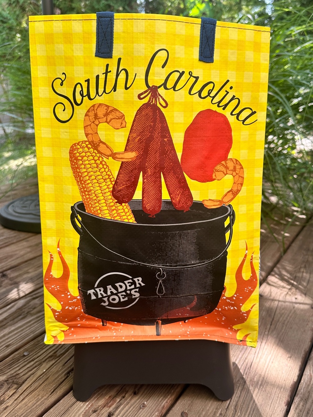 NWT South Carolina Trader Joe's Reusable Durable Tote Bag